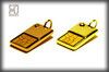 MJ Luxury USB Flash Drive Mini - Мини флешки в корпусе из красного и желтого золота, инкрустированы платина и бриллиант