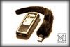 MJ Nokia 6275 Luxury Edition, Gold, Platinum, Diamonds, Emerald, Ruby, Iguana Lizard Leather, Sapphires with USB Flash Drive Fur Mink Edition
