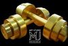 MJ VIP Sport Gold - Золотые гантели, литое золото 999-ой пробы