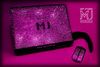 MJ Notebook 777 Swarovski Color Pink, ноутбук кристаллах сваровски