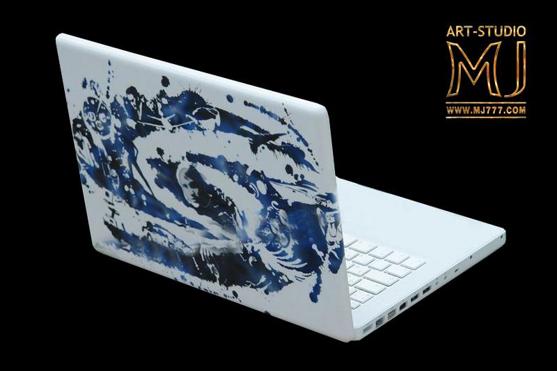 MJ Laptop Airbrushing - Аэрография. Художественная роспись ноутбуков и портативных компьютеров. Имидживые ноутбуки.