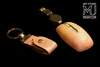 Royal PC Kit Accessories MJ Exotic Leather - Exclusive Mouse & USB Flash Drive -Snake Karung Pearl Pink Skin