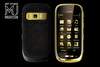 Unique Phone MJ Nokia Oro Exotic Leather - Stingray Black Gold 777