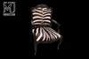 Exclusive Furniture Zebra Skin Genuine Leather