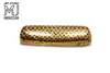 MJ Spectacle-case or Lux Phone Golden Snake - Python Gold Metallic Hide