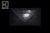 Envelope MJ Luxury Exotic Leather Laptop Case Netbook Black Glazed