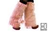 Pink Shoes Genuine Fur Accessories Luxury Edition