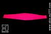 Azalea Back Cut Neon Acid Pink Python Leather Hide