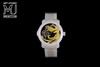 Watch Strap VIP New/Longio Mythos - Unique Stone Gem Watch made of White Nifrite