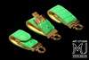 USB Flash Drive Exotic Leather MJ Edition - Crocodile Green Skin