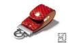 Leather Key Ring Flash Drive KeyRing MJ Edition - Python - Color Red Classic