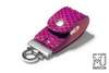 Leather Key Ring Flash Drive KeyRing MJ Edition - Python - Color Violet