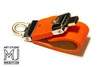 MJ Flash Drive Exotic Leather - Stingray Orange Color