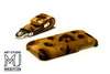 Luxury USB Flash Drive Exotic Fur Edition - Pony (Leopard Color) with Apple iPhone Case