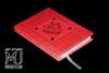 MJ Luxury Diary Red Heart Laser Engraving