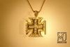 Golden Cross - Luxury VIP Flash Drive MJ Edition - Solid Precious Metals, Not Gilding
