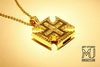 Gold Cross - Luxury VIP Flash Drive MJ Edition - Solid Precious Metals, Not Gilding