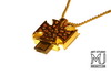 Golden Cross - Jewellery Heart USB Flash Drive MJ Luxury Edition