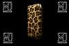 Luxury Mobile Case - iPhone 4 Fur Pony Leopard Color