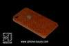 Exclusive Case Apple iPhone 4 Brilliant Exotic Leather Skin Python Caramel Color
