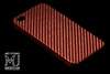 MJ Luxury iPhone Case Carbon Fiber - кейс корпус - красный карбон