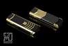 MJ Vertu Signature S-Design Gold 777 inlaid Diamonds & Crocodile Leather