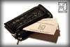 MJ Mobile Case & Visit Card Holder - Genuine Exoti Leather Crocodile Skin (Alligator & Cayman)