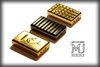 Золотые зажигалки MJ Luxury, с гравировкой и фрезеровкой