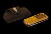 Mobile CASE MJ - Stingray Natural Leather & Gold Mobile Phone
