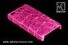 MJ Luxury Apple iPhone 4 CDMA Case Crocodile Leather - Pink