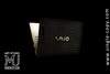 MJ Luxury Laptops - Notebook Sony Vaio Shark Leather Black with Gold Emblem